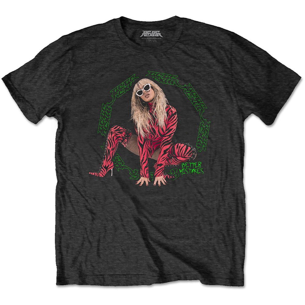 Bebe Rexha - Better Mistakes Heren Tshirt - Zwart